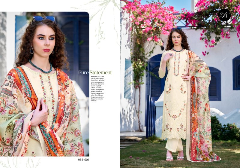 Zarqash Vol 15 By Belliza Jam Cotton Dress Material 